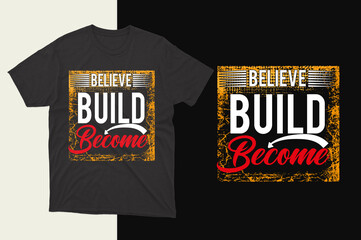 Motivational Typography T shirt Design © Ataur