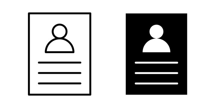 Job candidate icon