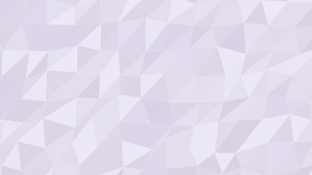 High-quality 4K video loop of a faceted, crumpled paper texture with a soft jade and lavender palette. Ideal for abstract backgrounds.