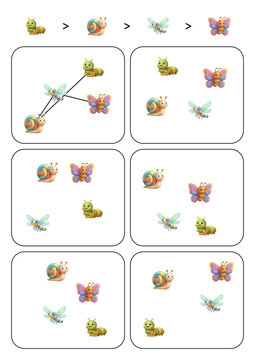 Logical Sequence Puzzle for Children 