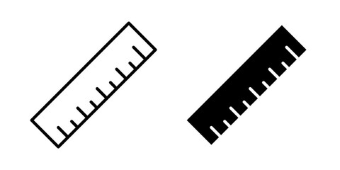 Fototapeta premium Ruler icon