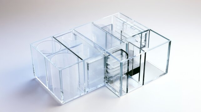 Custom Acrylic Aquarium Sump Filtration System for Reef Tanks