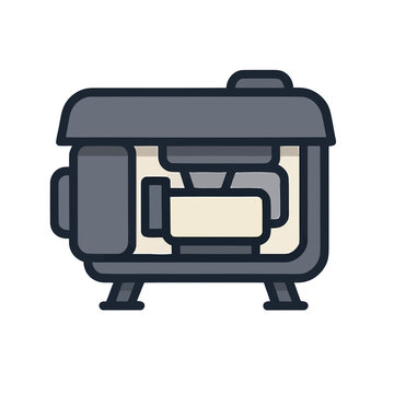 Portable generator icon