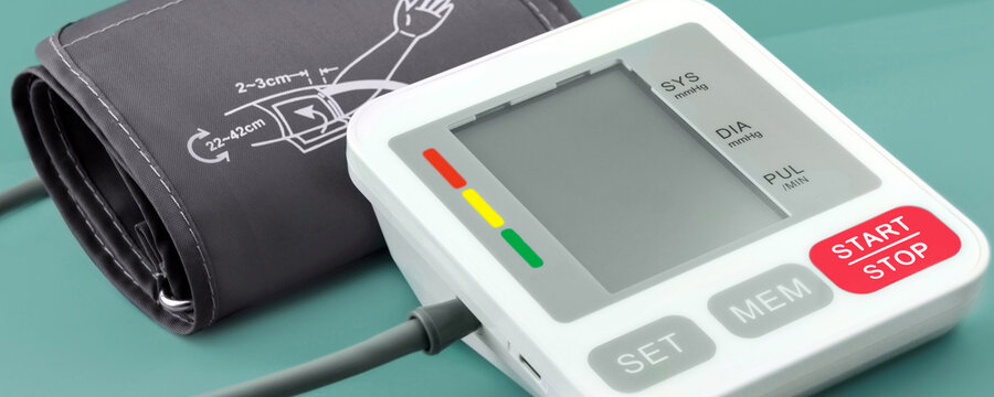 Electronic Blood Pressure Monitor and Cuff