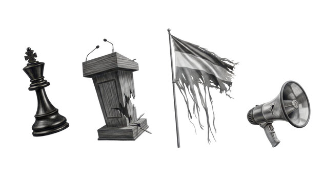 Damaged Symbols of Power Protest and Communication
