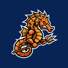 Seahorse mascot © semut