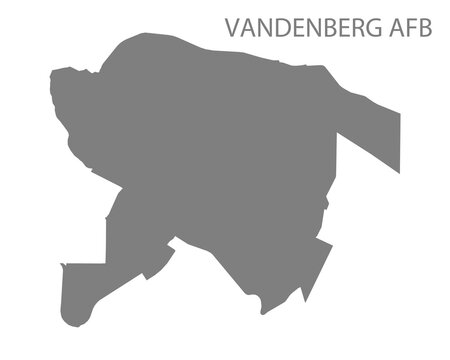 Vandenberg Afb City Map, California, USA