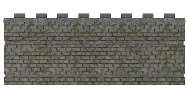 Stone Castle Medieval Style Historic Fortress Architecture