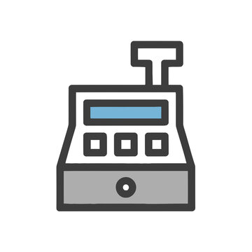 Cash register icon