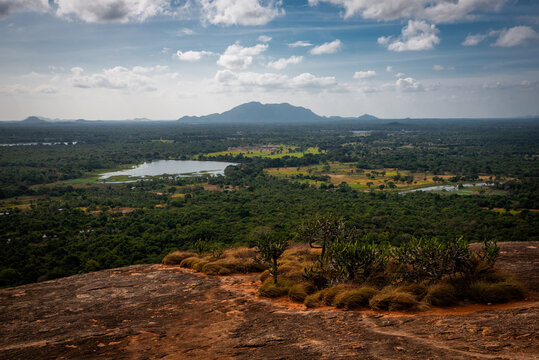 Sigiriya es una impresionante fortaleza en la roca y antiguo palacio del siglo V ubicado en la provincia Central de Sri Lanka. Un paisaje &uacute;nico y m&aacute;gico.