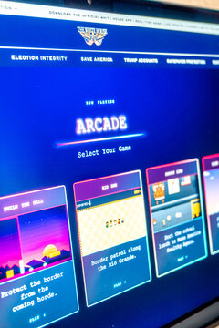White house political video games promoting controversial policies