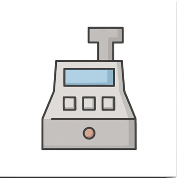 Cash register icon