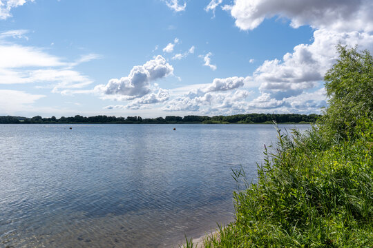 Die M&uuml;ritz in Sietow im Sommer