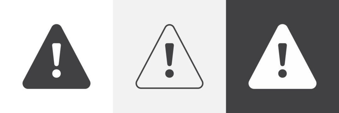 attention sign icon