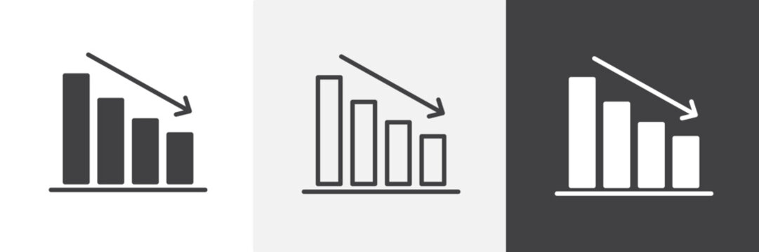 Chat arrow down icon
