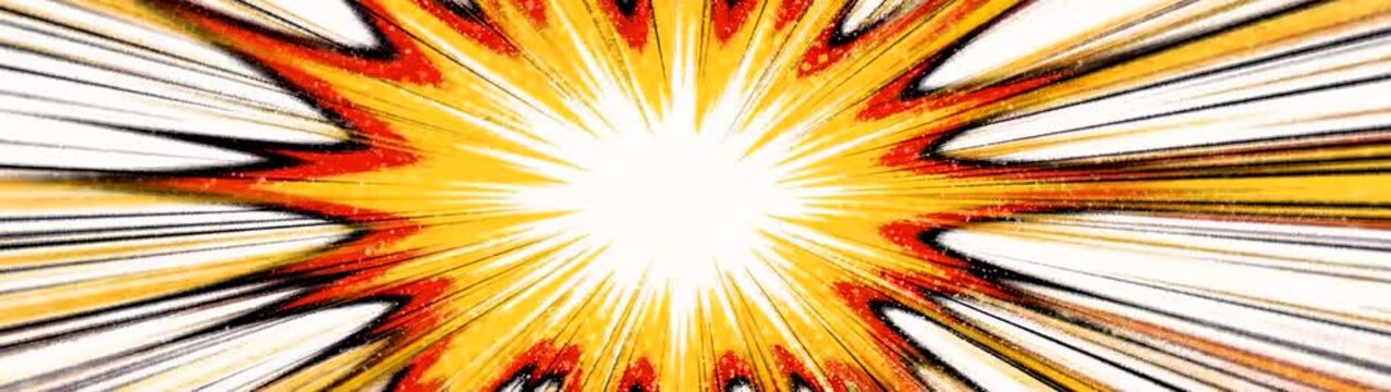 Action and speed lines background comic book style explosion effect manga style radial zoom lines for intense motion and energy abstract graphic design element.