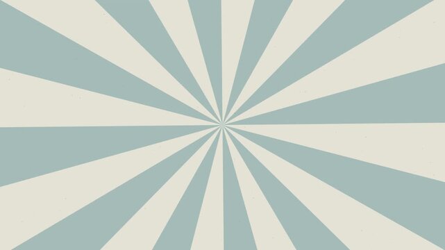 Retro Sunburst Rotating Background Animation