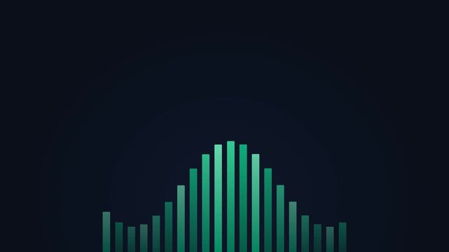 Dynamic Digital Sound Wave Visualization for Data Analysis.