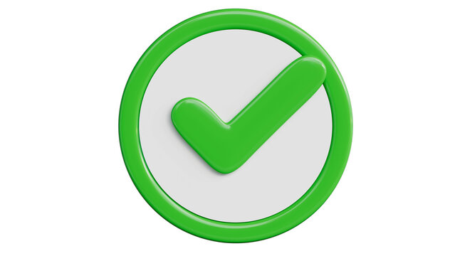 Green Check Mark in Circle