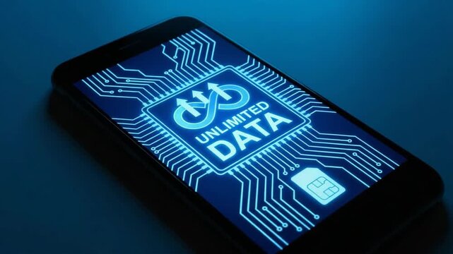 SIM with unlimited data.