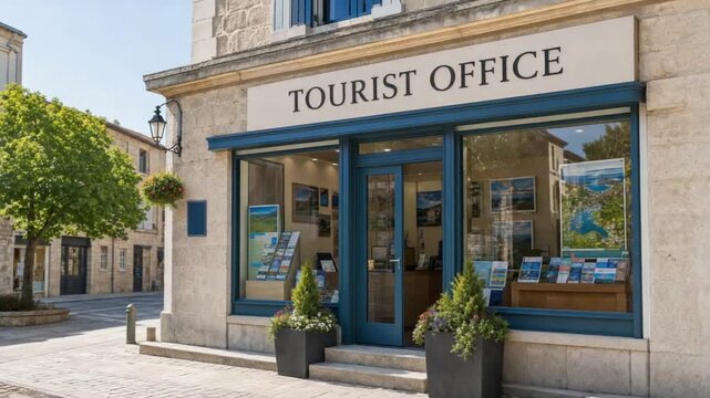 Tourist office in a very touristy city.