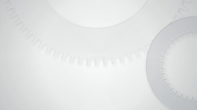 Mechanical gear clockwork rotating seamless loop background