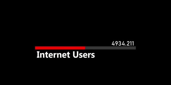 Video view counter with like and comment icons increasing to one million on white background for social media overlay.