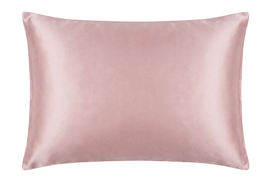 Pink Satin Silk Pillowcase for Hair and Skin Care