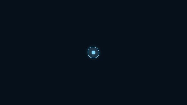 Futuristic Digital Network Connection Concept with Light Effects.