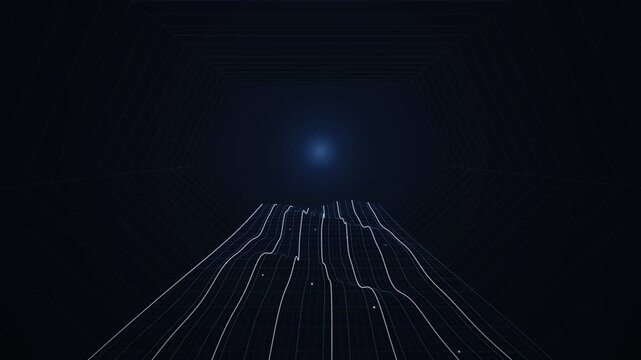 Abstract 3d motion animation 4k video loop motion graphics brool timeless endless seamless slow motion background design