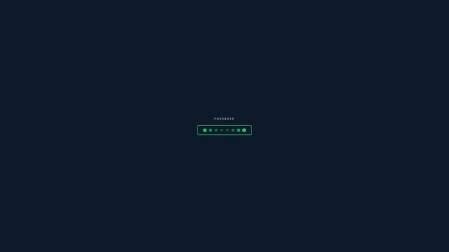 Futuristic Digital Data Transfer Concept in Dark Environment.