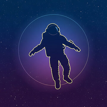 vector illustration of a snowboarder