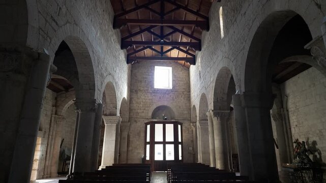 Petrella Tifernina, Molise. Church of San Giorgio Martire