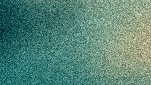 Abstract copper and teal background with soft color gradient, blurred coarse grain texture, and subtle granular visual noise