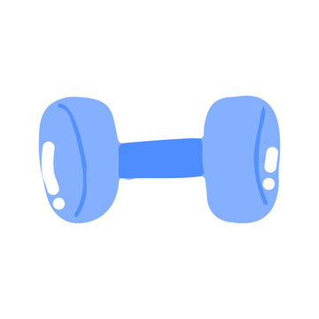 Dumble, smartwatch icon. Fitness Training Equipment Cartoon 