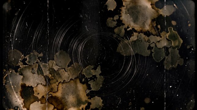 Vintage Grunge Texture Overlay with Scratches and Stains