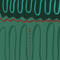 Abstract image for printing. Picture for modern interiors. The picture is painted by hand on a tablet. © neurostructure