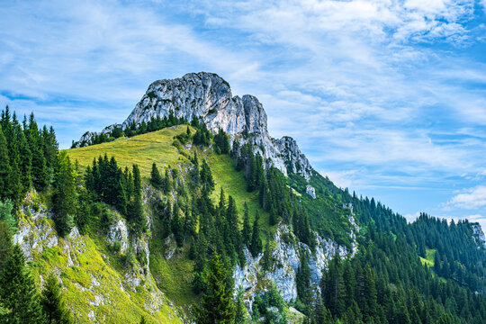 Kampenwand, Aschau im Chiemgau, Bayern, Deutschland