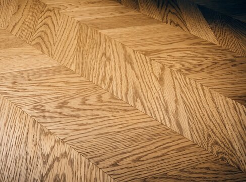 natural oak chevron parquet hardwood floor wood plank texture background