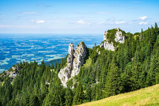 Kampenwand, Aschau im Chiemgau, Bayern, Deutschland