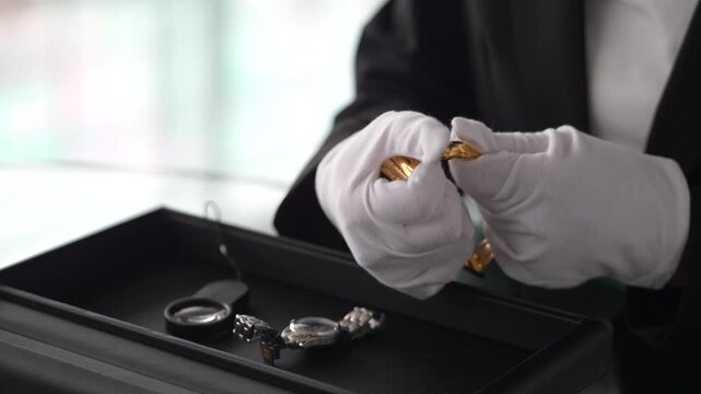 高級腕時計を査定する買取サービスのイメージ, Luxury Watch Appraisal and Purchase Service Concept