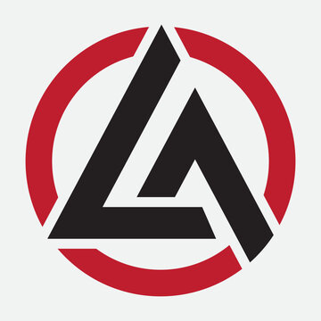 Modern Letter A Logo Design Vector