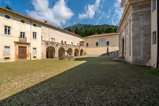 The marvelous Certosa di Trisulti, near Collepardo, Province of Frosinone, Lazio, Italy. June-20-2026