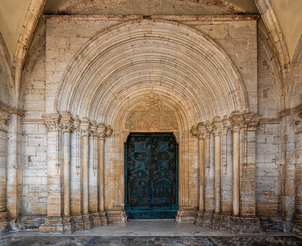 The marvelous Casamari Abbey near the city of Veroli, in the province of Frosinone, Lazio, italy. May-23-2026