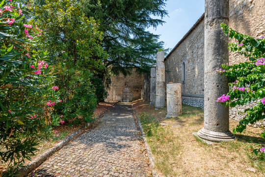 The marvelous Casamari Abbey near the city of Veroli, in the province of Frosinone, Lazio, italy. May-23-2026