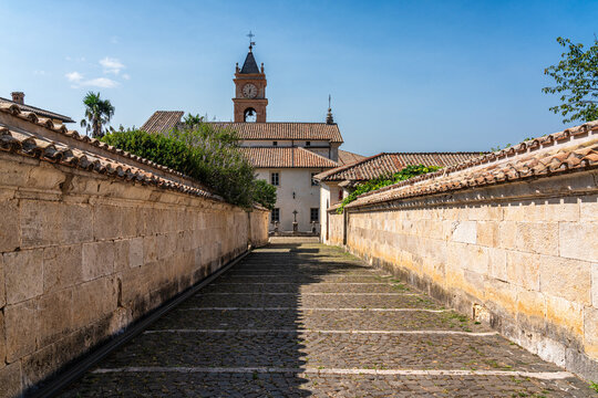 The marvelous Certosa di Trisulti, near Collepardo, Province of Frosinone, Lazio, Italy. June-20-2026