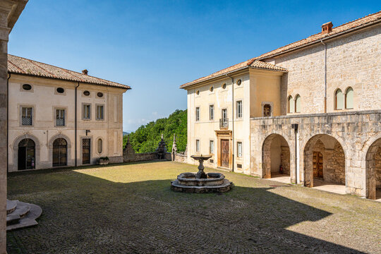 The marvelous Certosa di Trisulti, near Collepardo, Province of Frosinone, Lazio, Italy. June-20-2026