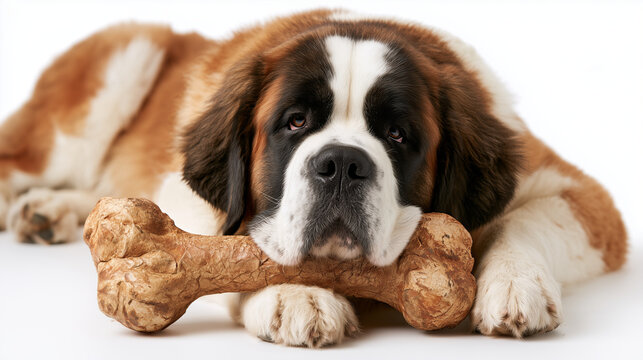Saint Bernard dog