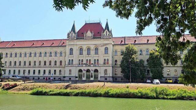 Historic Palace of Justice in Zrenjanin, Serbia