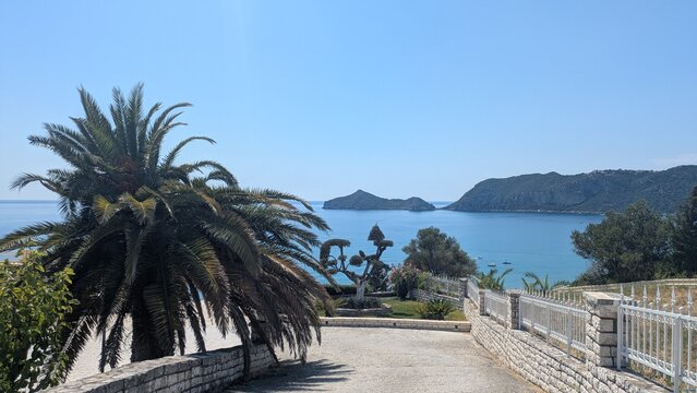 view of Agios Georgios Bay, Corfu
